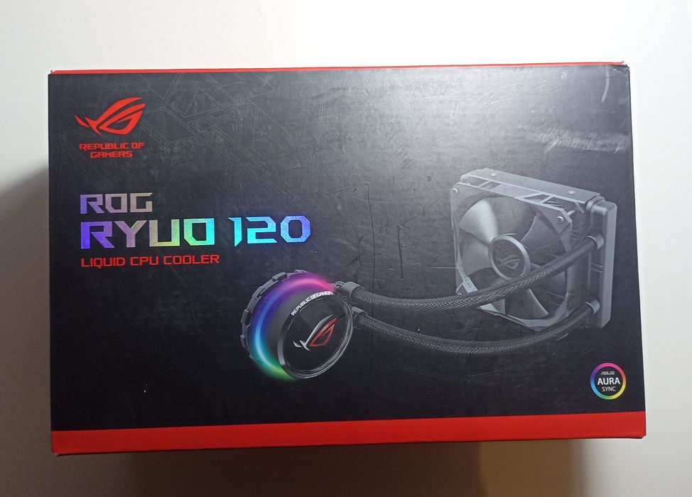 Водяное охлаждение ASUS RYUO 120 OLED