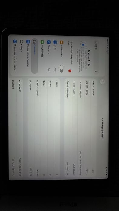 Ipad air 5 gen 64GB