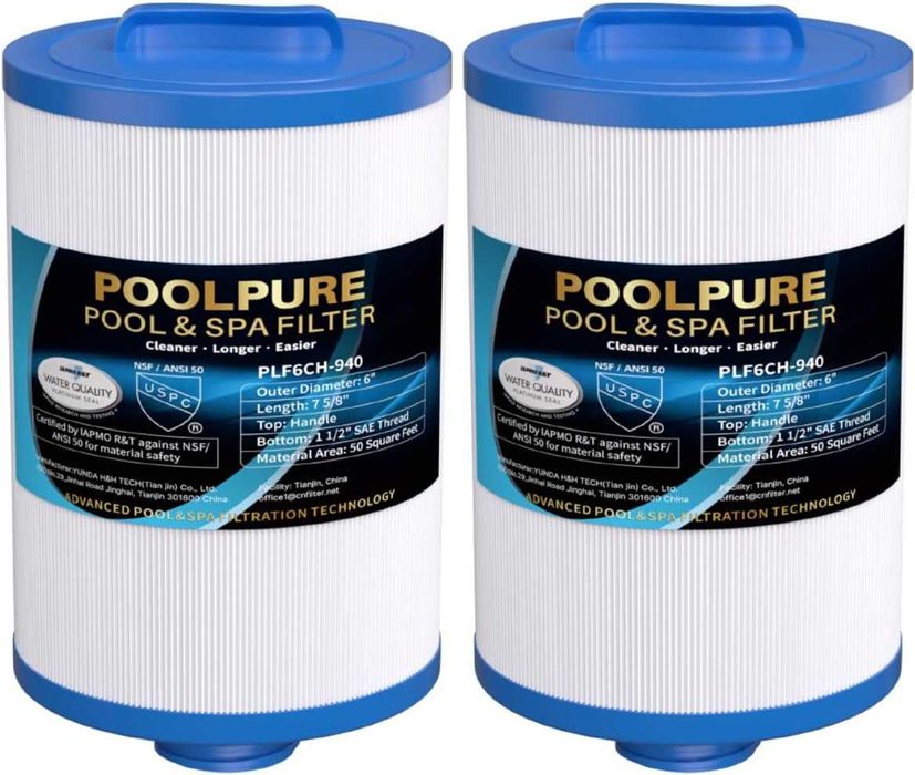 Pool Pure PLF6CH-940 – комплект 2 филтъра за басейн и SPA системи