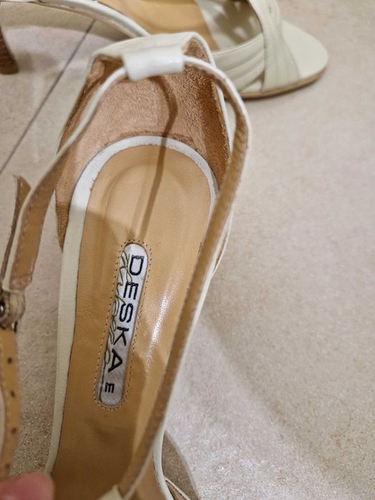Sandale piele nude mar. 40