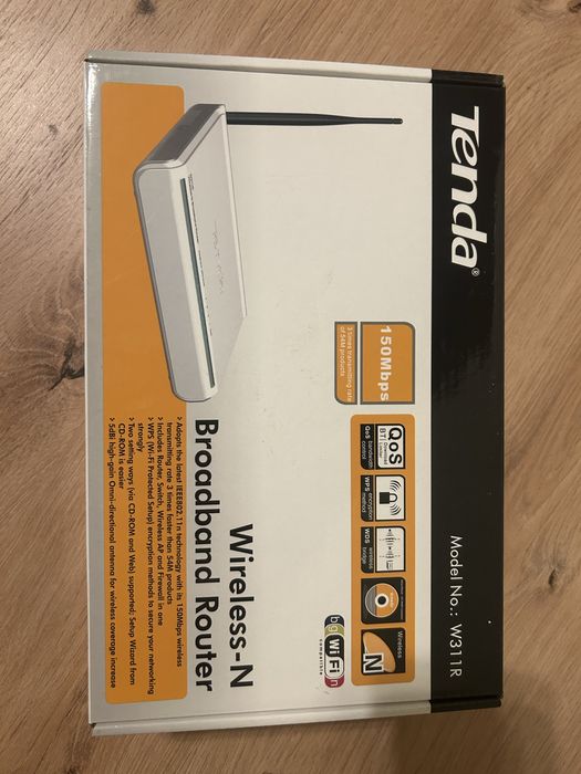 Рутер Tenda Wireless-N W311R и TP-LINK