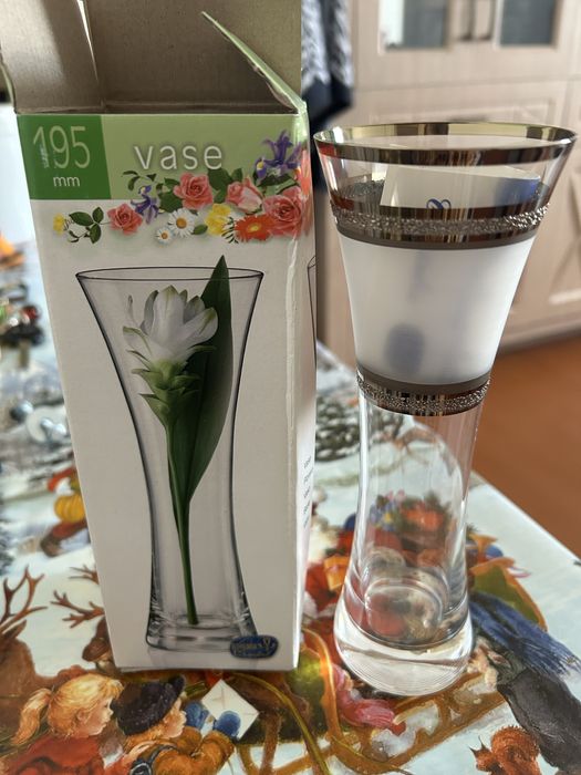 Чешские вазы Bohemia Crystal