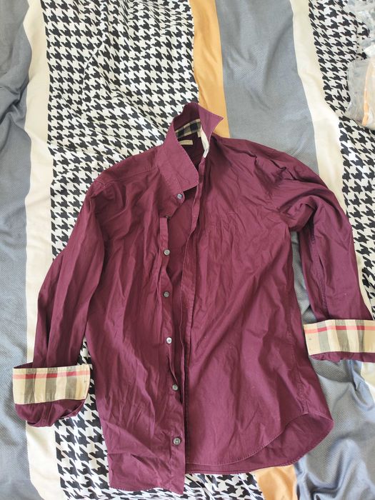 Оригинална мъжка риза на Burberry