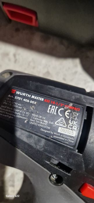 Wurth ,Makita pistol de impact pe acumulator