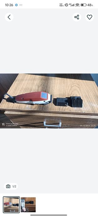 Soch oladigan aparat sotiladi