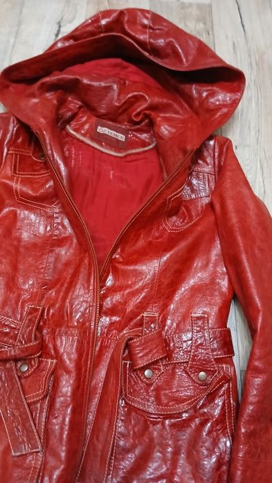 Кожаная куртка на весну