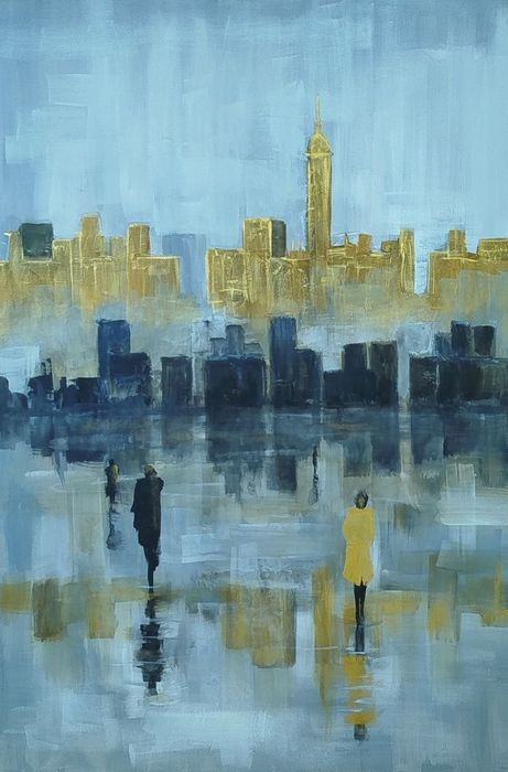 Срочно Продаётся картина фактура паста на холсте