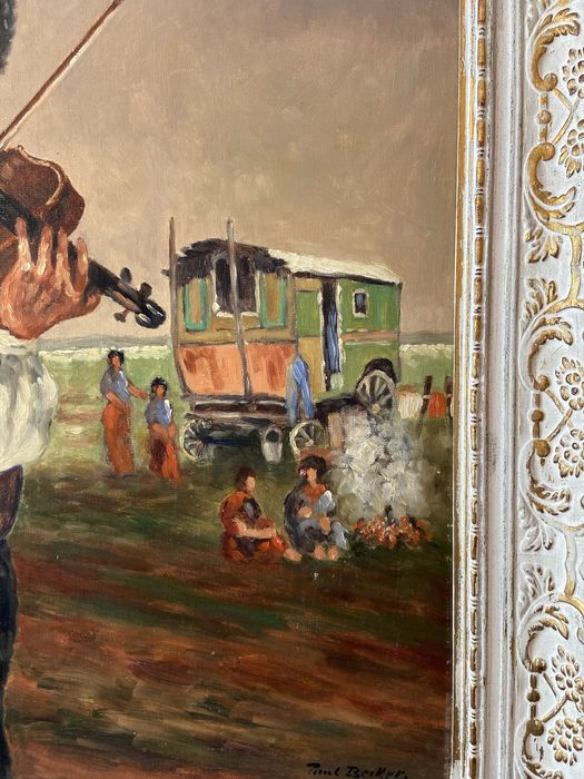 Tablou , ulei pe panza -78/68 cm