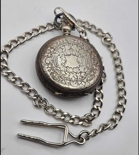 Ceas de buzunar din argint Sylvia