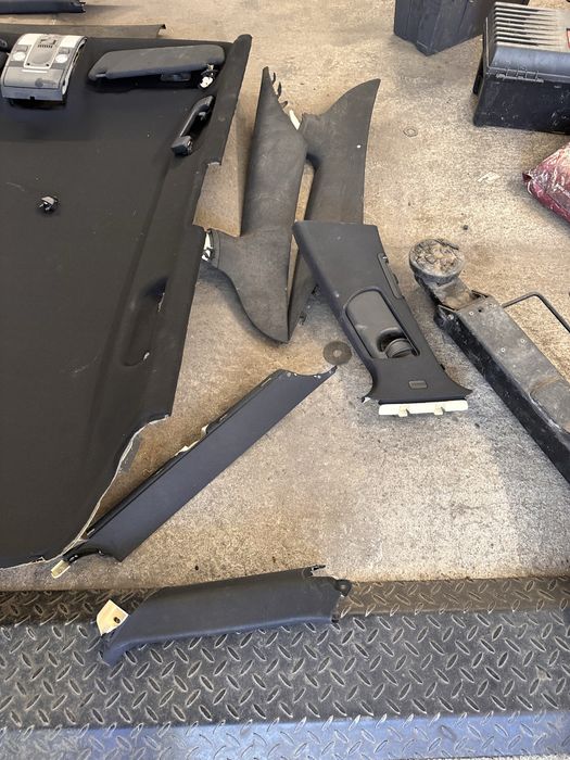 Черен таван ауди а6 4ф седан пълен комплект