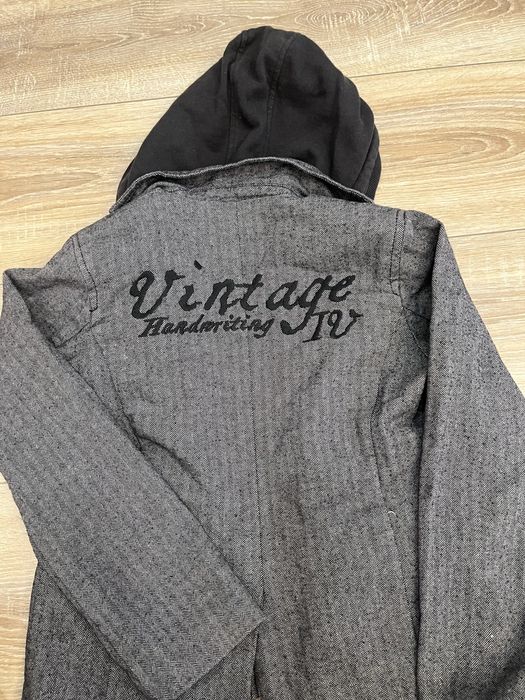 Винтажный пиджак с капешеном