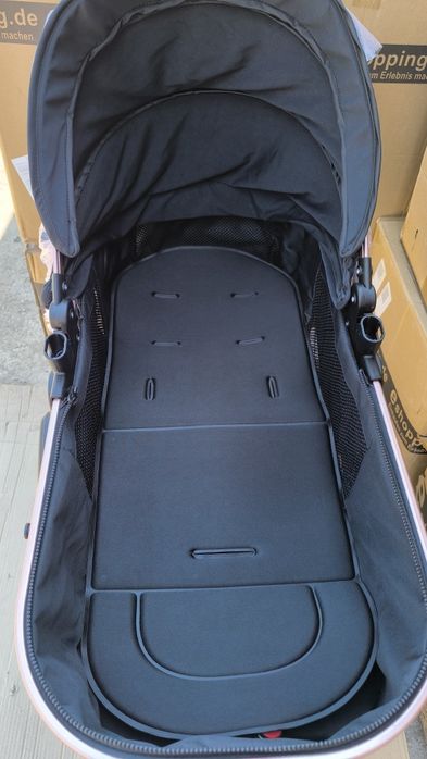 Комбинирана количка 3 в 1 вкл. кош за новородено/кола, зимен/летен кош