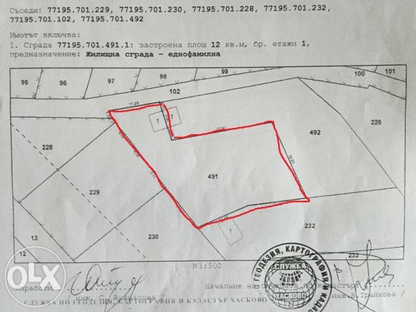 Продава се Парцел в Хасково, в.з. Хасково - 627 кв.м за 31 €/кв.м - Снимка #3
