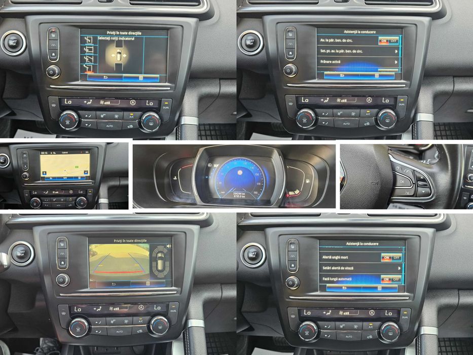 Renault Kadjar BOSE Line 12.2015 1.5dCi 110cp Automat / Faruri LED Keyless BOSE Piele BLIS LINE / Inmatriculat
