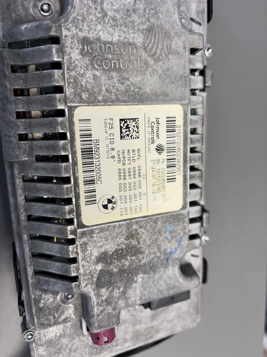 Display monitor navigatie mare CIC CID BMW X3 F25, X4 F26 Cod 9231320