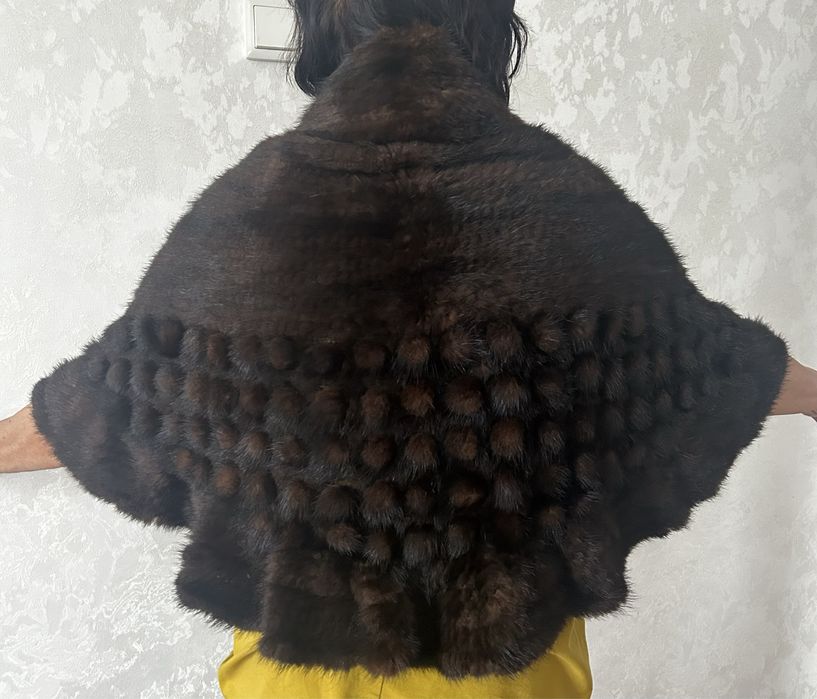 Норковая шаль