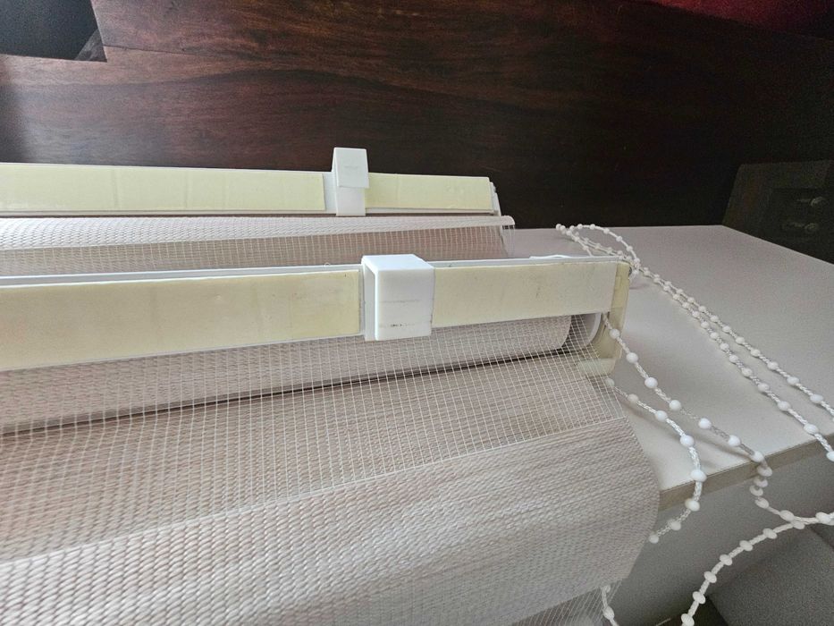 Jaluzele rolete set de 2 Bej inchis 170 lungime 85.5/81.5 latime