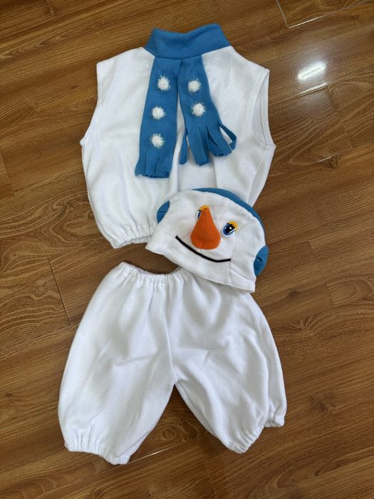 Косюм снеговика 3-6 лет