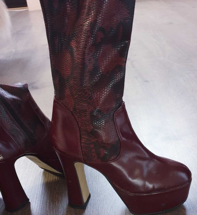 Дамски ботуши нови и малко използвани