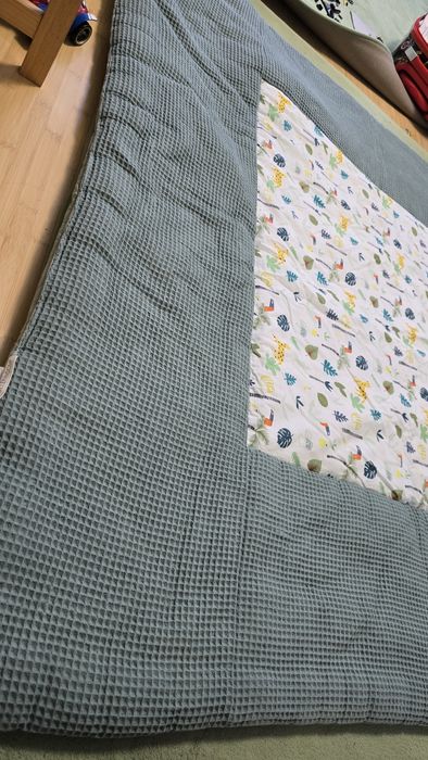 Бебешко килимче за игра 140х140 см Oeko-Tex Памук Като ново