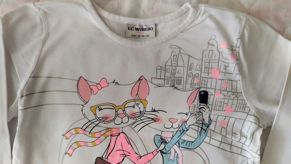 Детски блузки с дълъг ръкав