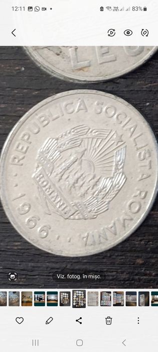 Monede vechi de coletie
