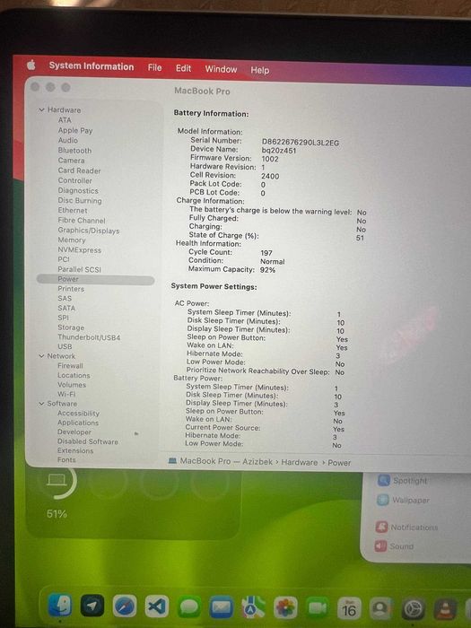 Macbook Pro 13 M2 8/256