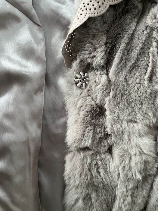 Vestă din blană naturală vintage – Parlez-vous Paris | M (T2)