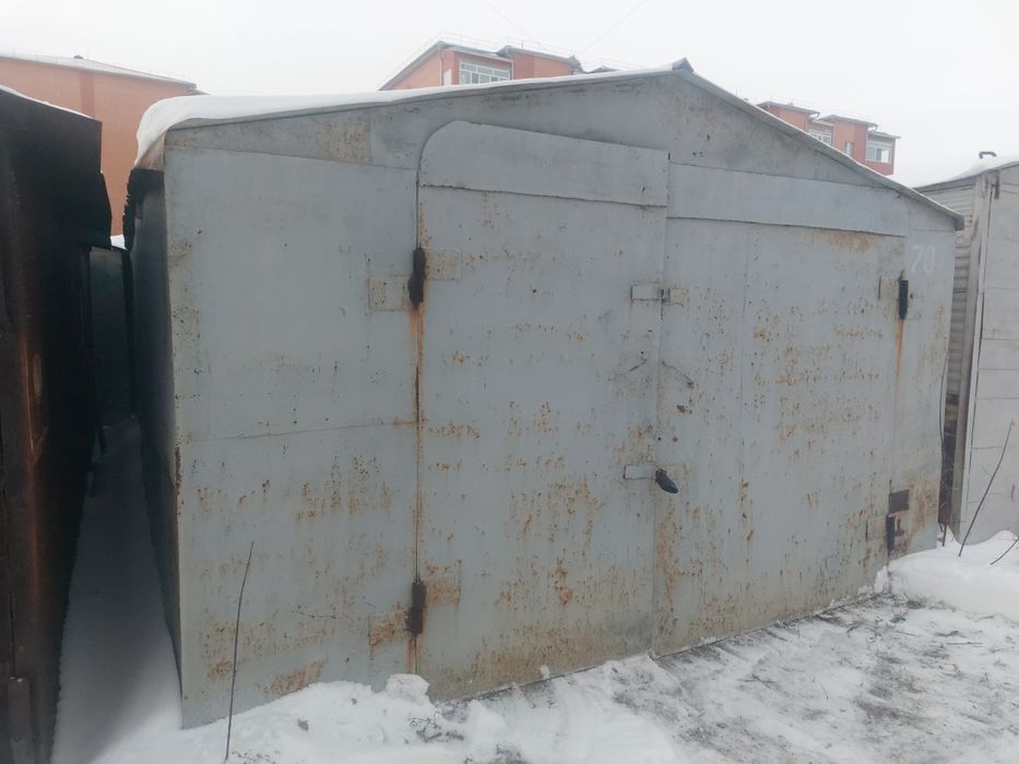 Гараж металлический