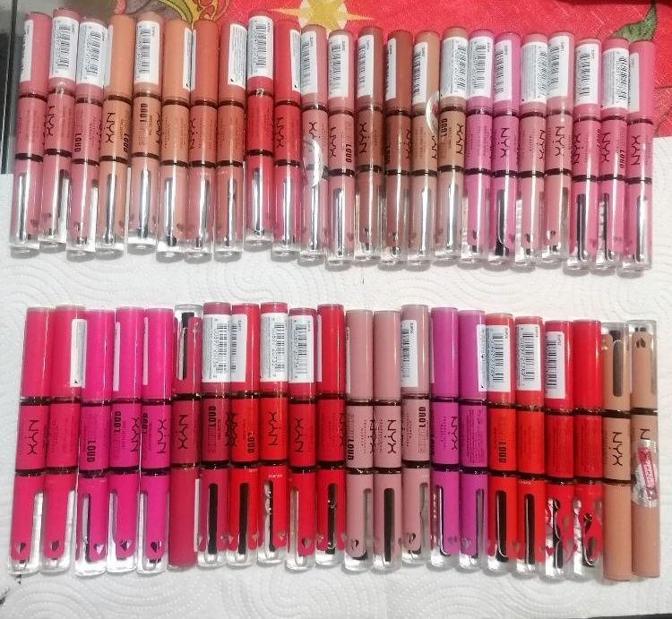 Machiaje ruj, fond de ten, rimmel Pupa,Loreal,Kiko,Mac,Maybelline