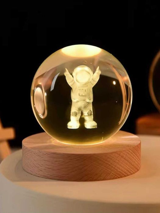 Ночник стеклянный 3D светильник – ПОДАРКА ДОСТАВКА В 1 ДЕНЬ