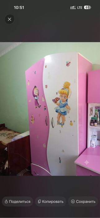 Продается детская мебель в хорошем состоянии!