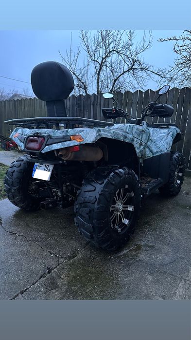 Vând ATV CF MOTO 450L 4X4 Inmatriculat Nr Negru