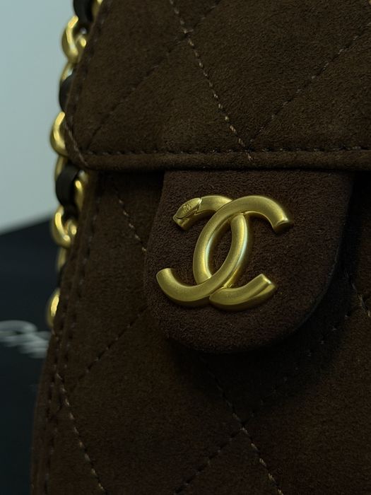 Geanta chanel hobo bag piele naturala