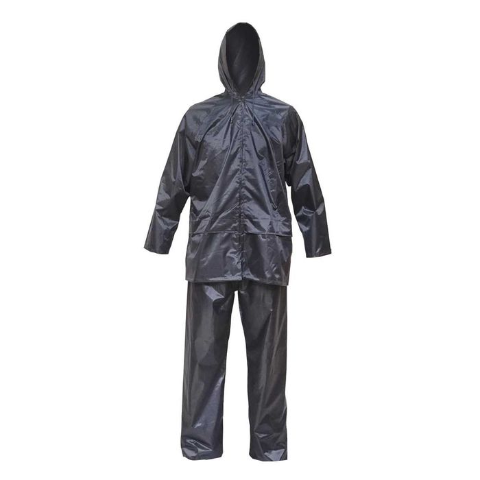 Costum impermeabil  din poliester si PVC  ,marimi: M ; L ; XL ; XXL