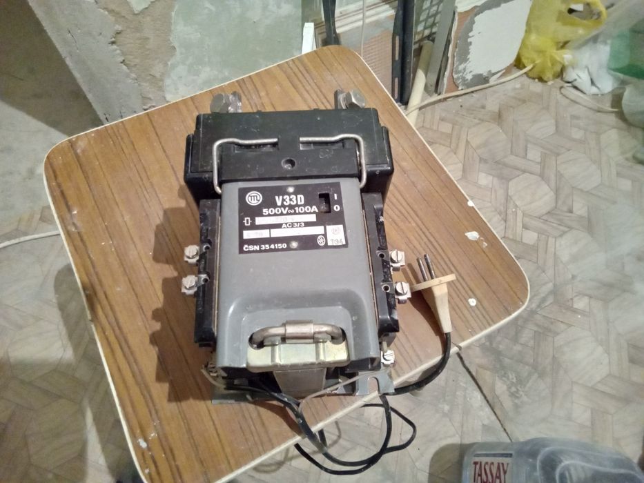 Пускатель электромагнитный 380V, 100A, пр-во ЧССР