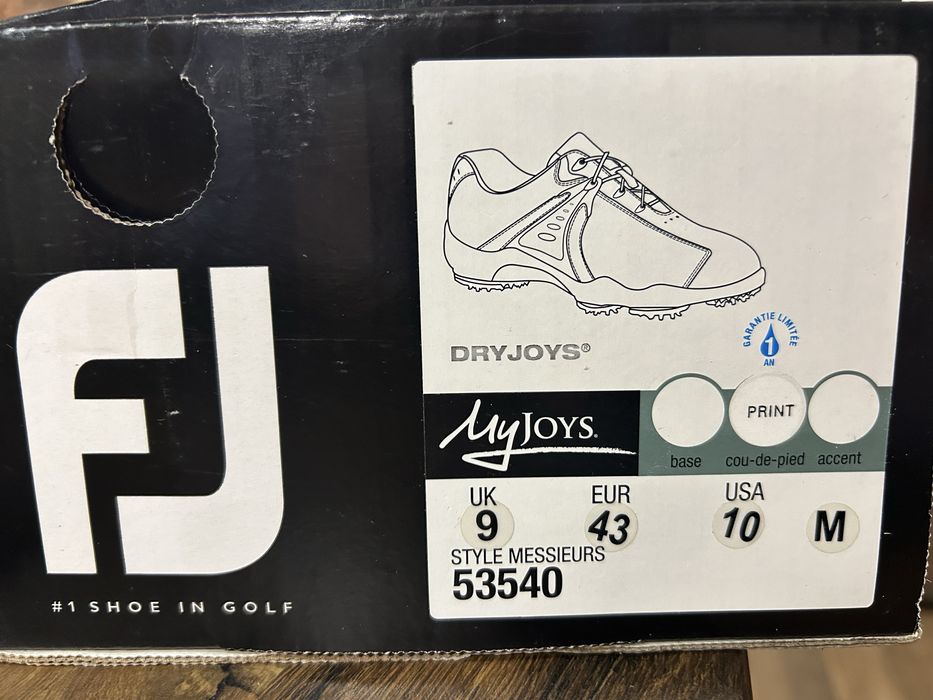Голф обувки Footjoy Dryjoys