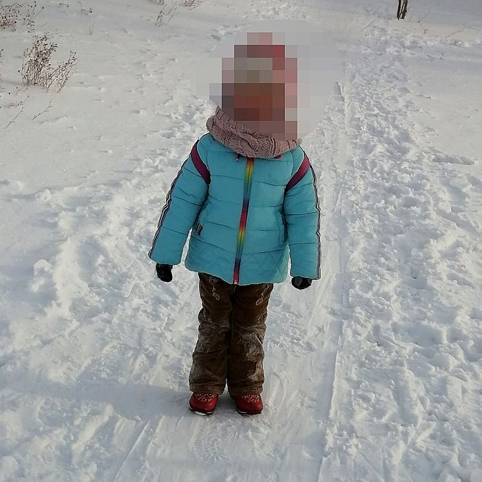 Куртка зимняя на девочку