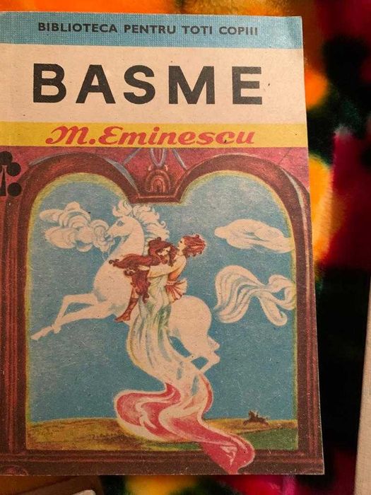 Carte basm poveste Biblioteca pentru toti scoala Creanga Eminesc Verne