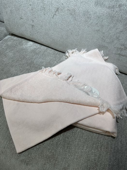 Банный и лицевой полотенца