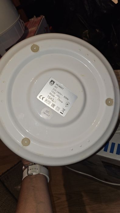 Umidificator de aer Philips HU4801/01, Tehnologie NanoCloud, Rezervor