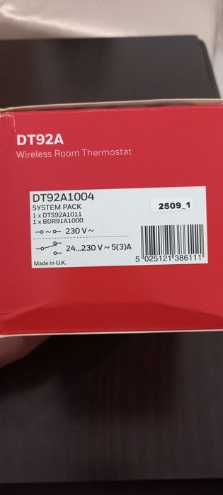 Termostat wireless Honeywell
