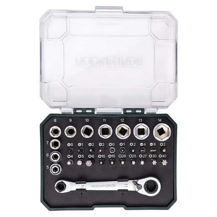 Мини Гедоре Комплект 31 Части 1/4'' ROCKFORCE