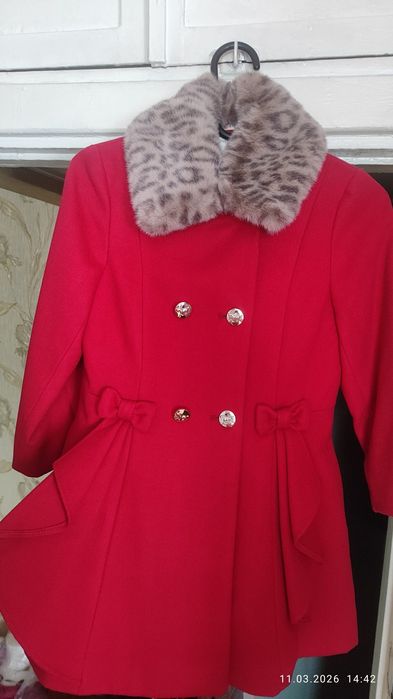 Пальто Monsoon для девочки 134-140см.