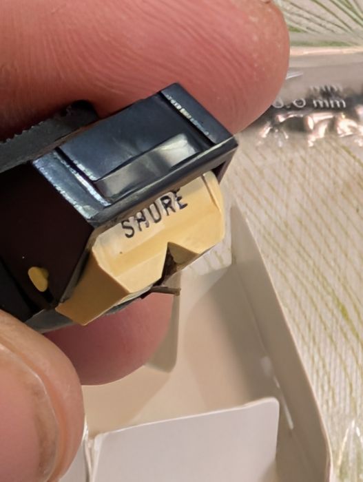 Ac doza pickup platan shure m95edm hi-trak made in usa stylus cartridg