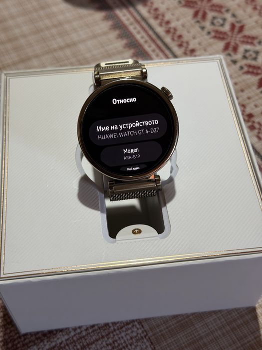 Huawei Watch 4  Lether Strap! Като нов!