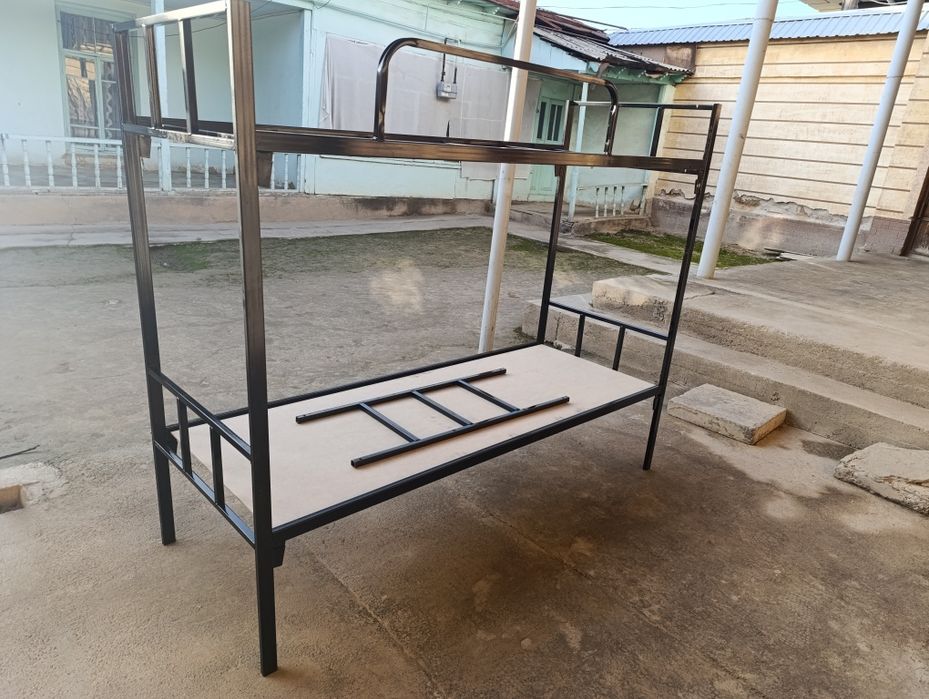 Темир кравать Бир кишили спальны Икки этажом кравать сотаман