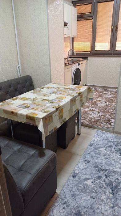 Микрарайон 1хонали квартира ижарага берилади.