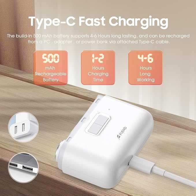 Unghiera electrica 2in1 pt taierea + pilire unghii, REDUS de la 149RON