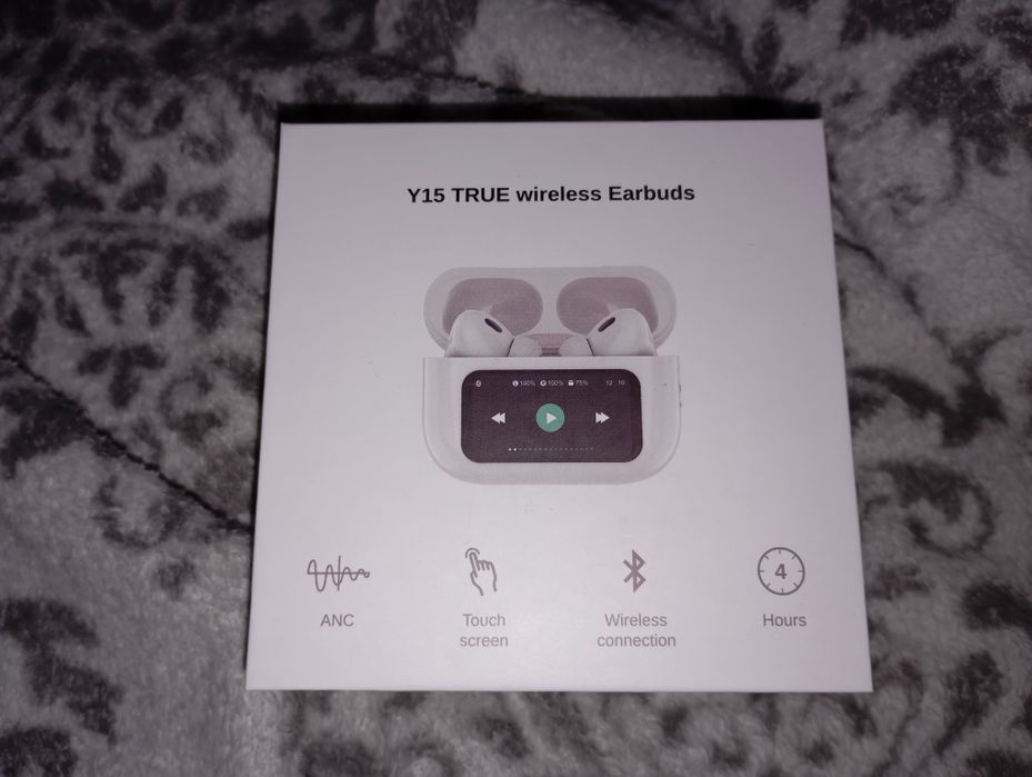 Y15 TRUE wireless Earbuds/сенсорные наушники